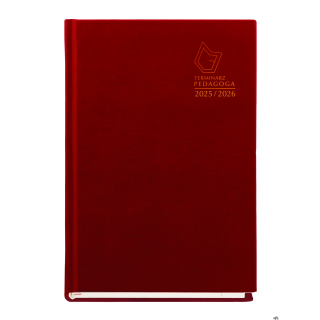 Terminarz PEDAGOGA 2025/2026 BORDO A5 T-150V-B Michalczyk i Prokop