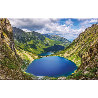 Kalendarz Trójdzielny z główką (T06) TATRY - granat 2024 TELEGRAPH