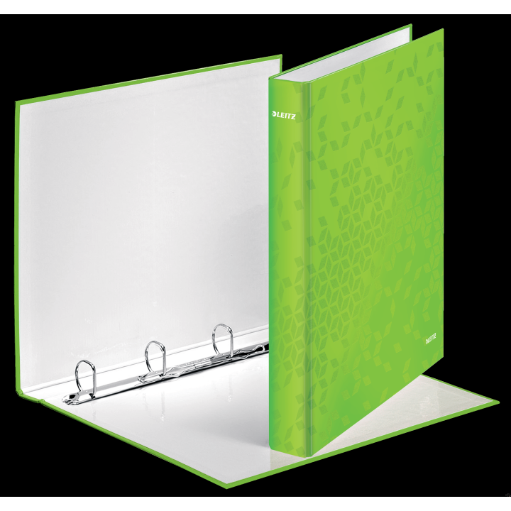 Segregator ringowy WOW Leitz A4 4DR/25mm, zielony 42420054