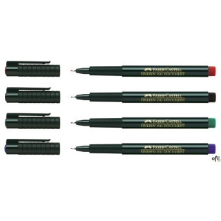 Cienkopis FINEPEN 0.4 niebieski (10 szt.) FC FC151151 FABER CASTEL