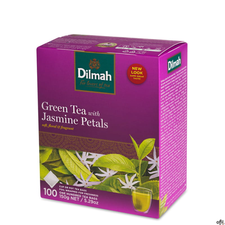 Herbata DILMAH Jaśminowa 100t zielona