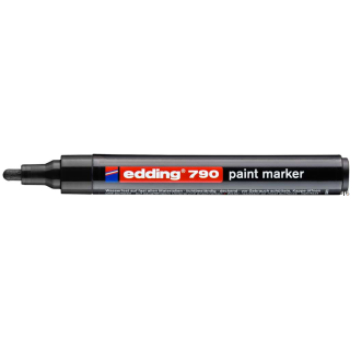 Marker EDDING 790 czarny 2-4mm