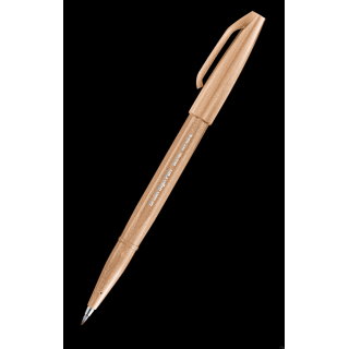 Pisak pędzelkowy do kaligrafii orzechowy SES15C-E2X PENTEL SALE