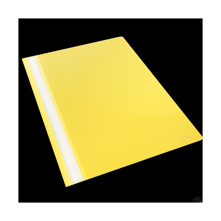 Skoroszyt miękki z wąsami A4 żółty ESSELTE VIVIDA 25szt 28318