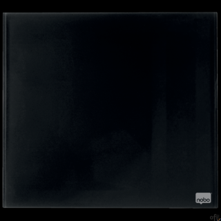 Tablica szklana NOBO Diamond Glass czarna 300x300 1903950