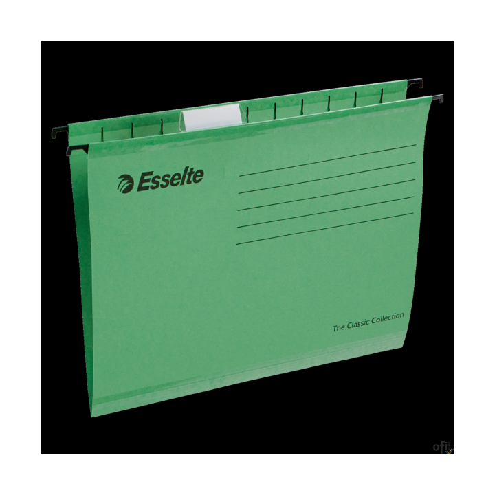 Teczki zawieszane Esselte Classic A4, zielony, 25 szt. PENDAFLEX 90318
