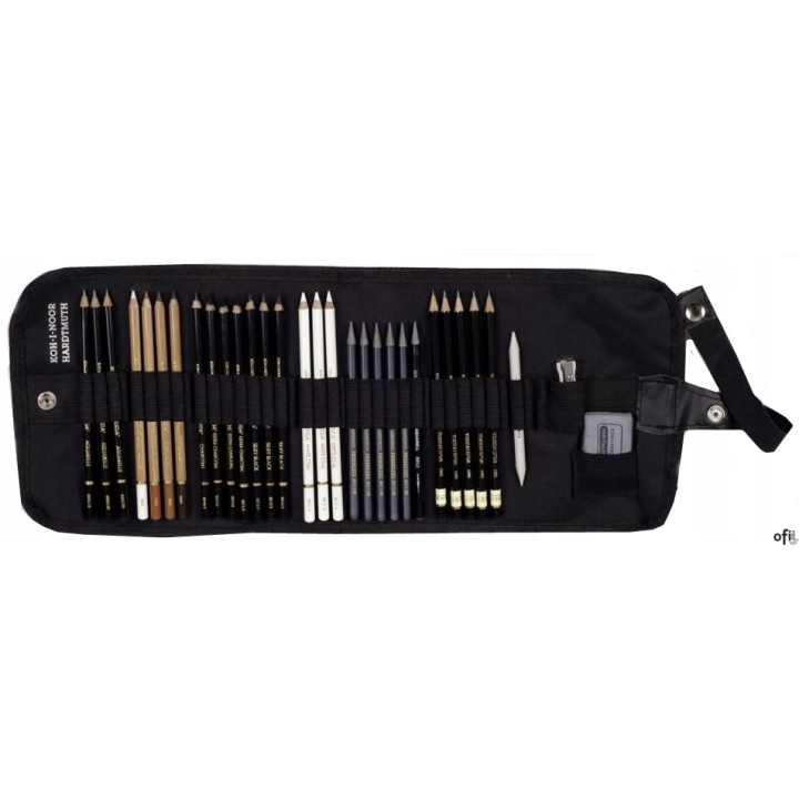 Zestaw artystyczny 8891/6 w czarnym etui