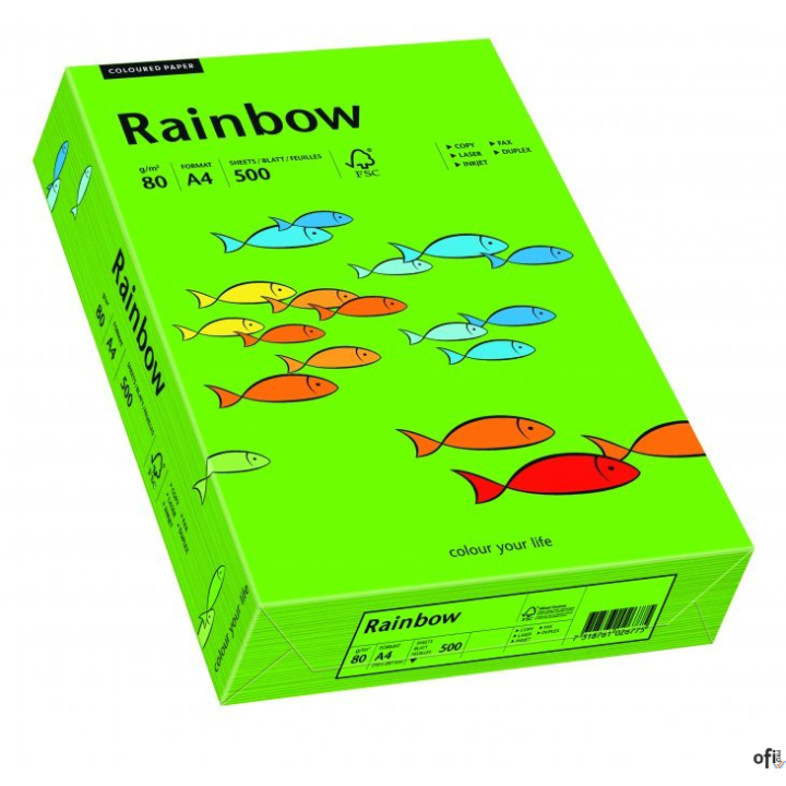 Papier xero kolorowy RAINBOW ciemnozielony R78 88042673