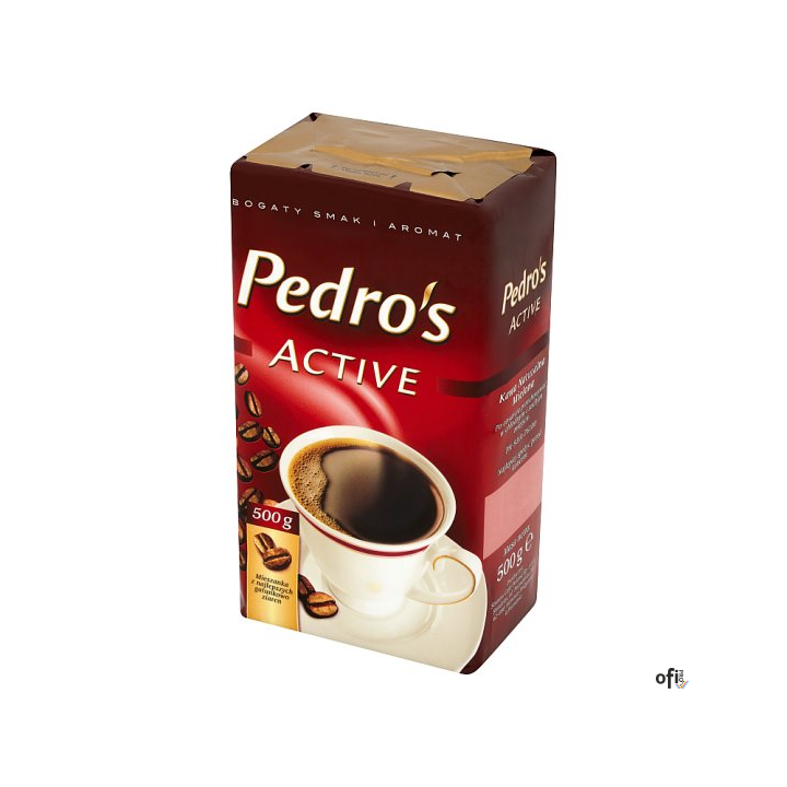 Kawa PEDROS ACTIVE 500g mielona