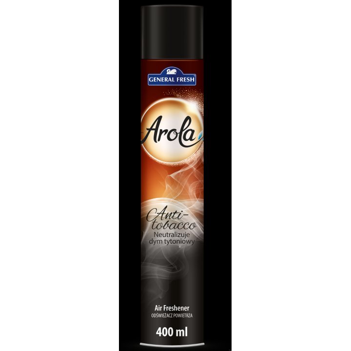 Odświeżacz powietrza AROLA Spray 400ml antytabak GENERAL FRESH  09097