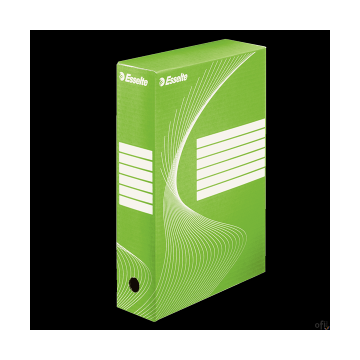 Pudełka archiwizacyjne ESSELTE BOXY 80mm zielone 128414