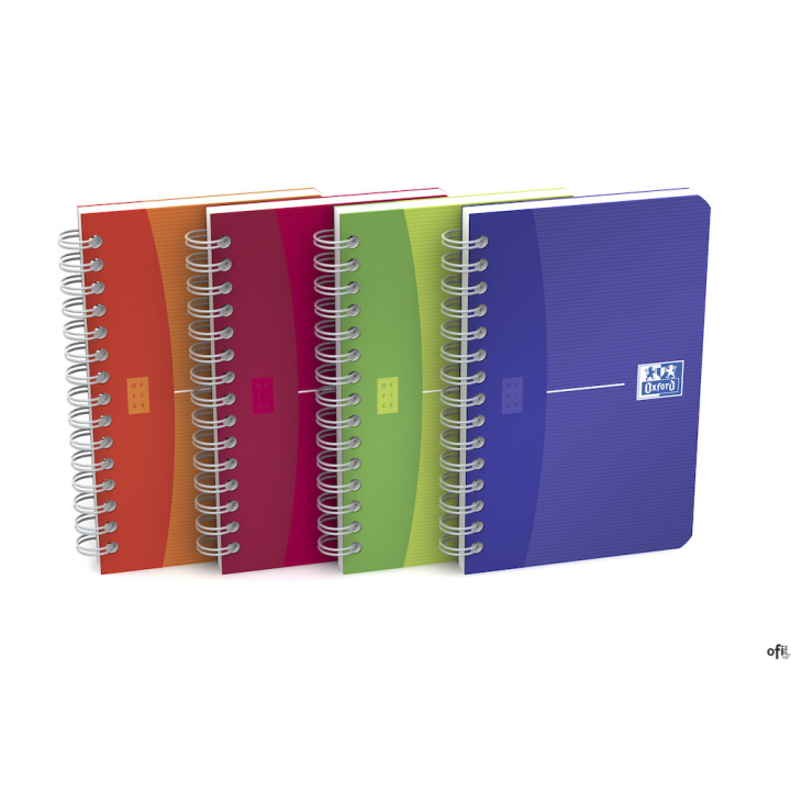 Kołonotatnik 90x140 mm 90 kartek kratka My Colours Oxford 10010232