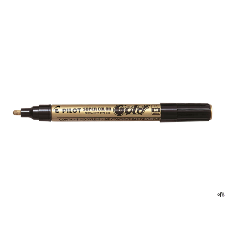 Marker olejowy PILOT grubość M złoty PISC-PBGM