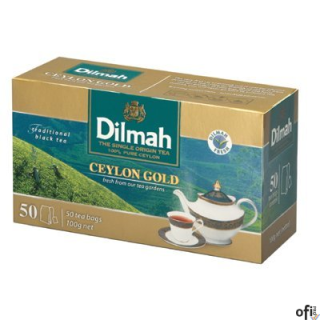 Herbata DILMAH CEYLON GOLD 50szt x2g saszetki czarna