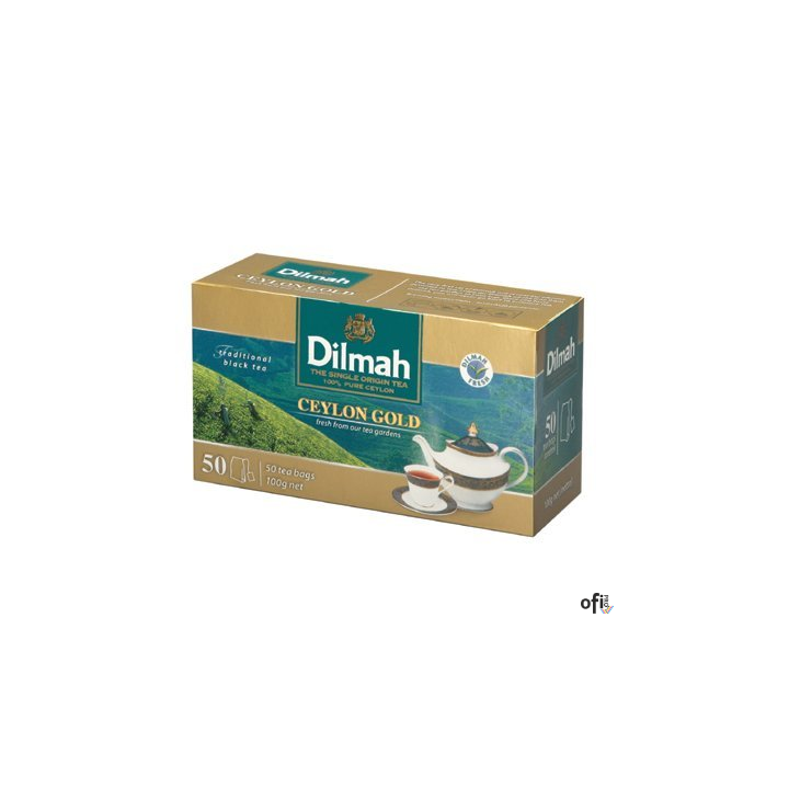 Herbata DILMAH CEYLON GOLD 50szt x2g saszetki czarna