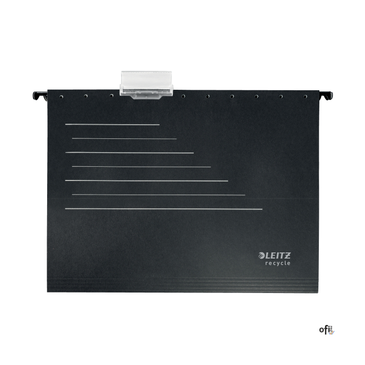 Teczka zawieszana Alpha Recycle, czarna Leitz, 19210095