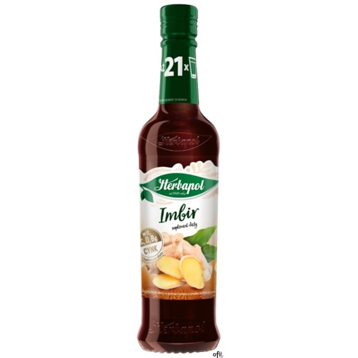 Syrop HERBAPOL Imbir 420ml