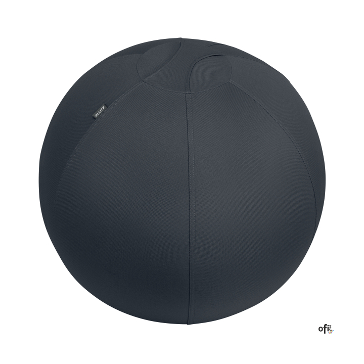 Piłka do siedzenia Leitz Ergo, 65cm, z zabezpieczeniem przed niekontrolowanym toczeniem się, ciemnoszara 65420089