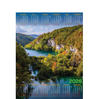 Kalendarz Plakatowy B-1, P05 - JESIEŃ 2026