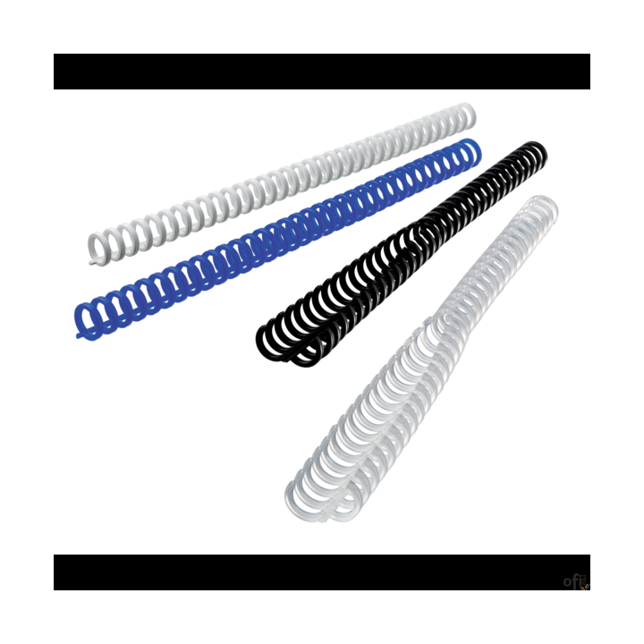 Grzbiety GBC do oprawy Click A4 34R 8mm białe matowe 387302E