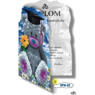 Dyplom PRZEDSZKOLNY nieregularny brzeg WARTA 314-010 (X)