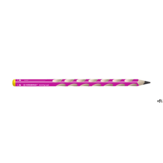 Ołówek EASYGRAPH 2B różowy dla leworęczny 321/01-2B-6 STABILO