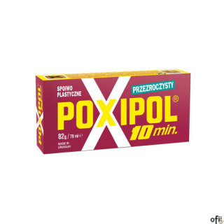 Klej POXIPOL 82g/70ml przezroczysty