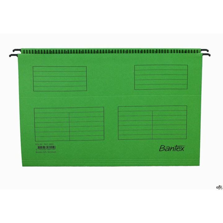 Teczka zawieszana STANDARD zielona BANTEX 100331436