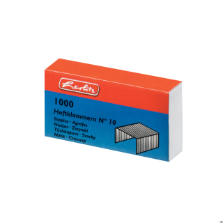 Zszywki nr 10, 1000 szt. 300000607 HERLITZ