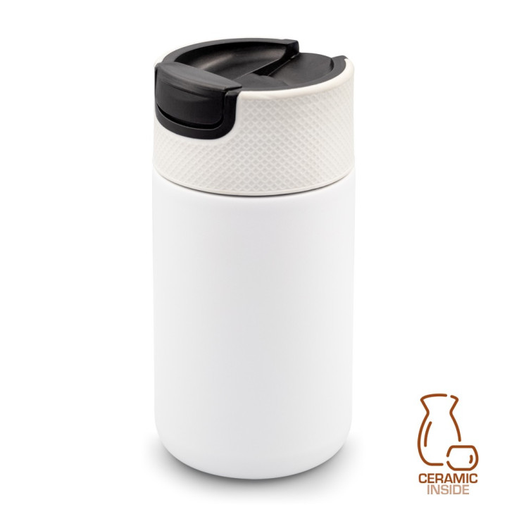 Kubek termiczny 400 ml Air Gifts z ceramiką | Nabila
