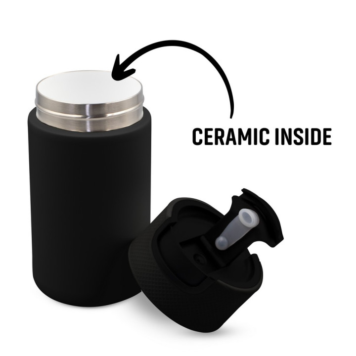 Kubek termiczny 400 ml Air Gifts z ceramiką | Nabila