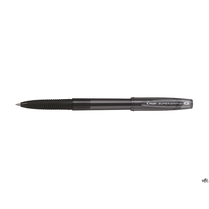 Długopis olejowy ze skuwką PILOT SUPER GRIP 0,7mm czarny BPS-GG-F-B