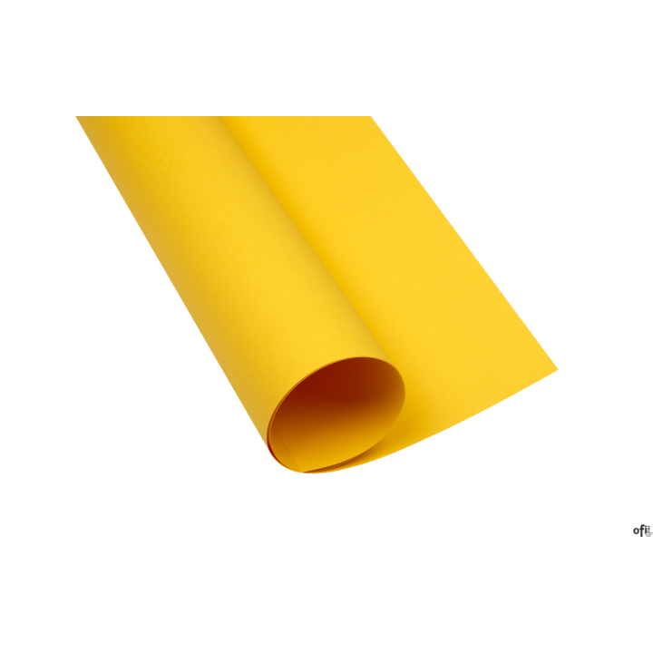 Karton kolorowy Oxford B1 225g 25ark nr.58 c.żółty 400150257 TOP-2000