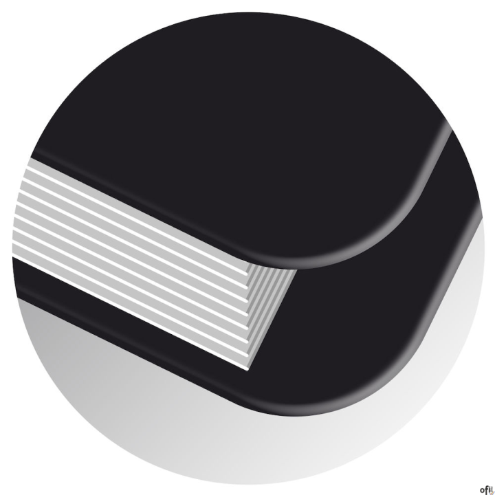 Kołonotatnik A4 80 kartek, linia / tagi, STUDENT NOMADBOOK, OXFORD, 400037403