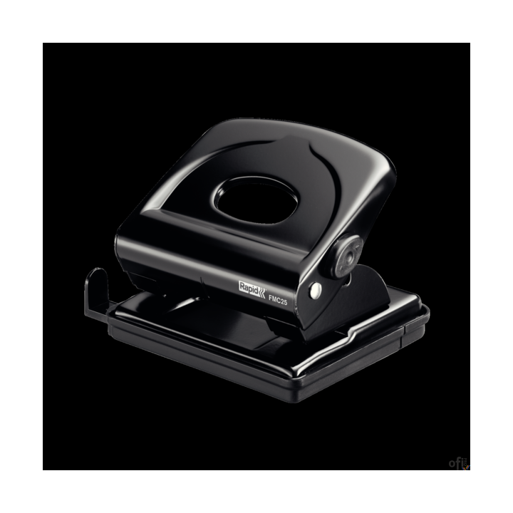 Dziurkacz metalowy FMC25 RAPID czarny 30 kartek 21835501
