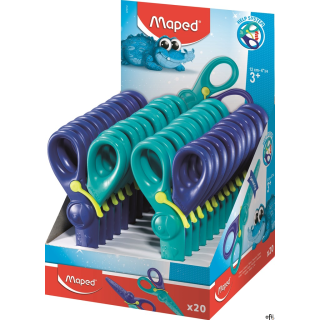 Nożyczki KIDIPULSE 12 cm dla dzieci z odbojnikiem Maped 472112