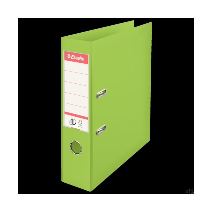 Segregator A4/75mm z mechanizmem zielony VIVIDA 624069 ESSELTE No.1