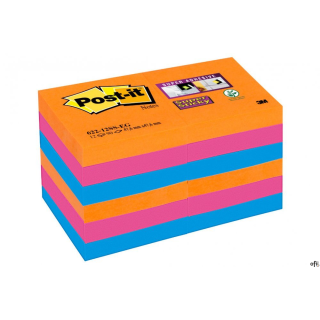 Bloczki 3M POST-IT 51x51mm BANGKOK 12x90k Super Sticky 70005252104