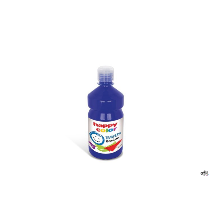 Farba tempera Premium 500ml, granatowy, Happy Color HA 3310 0500-33