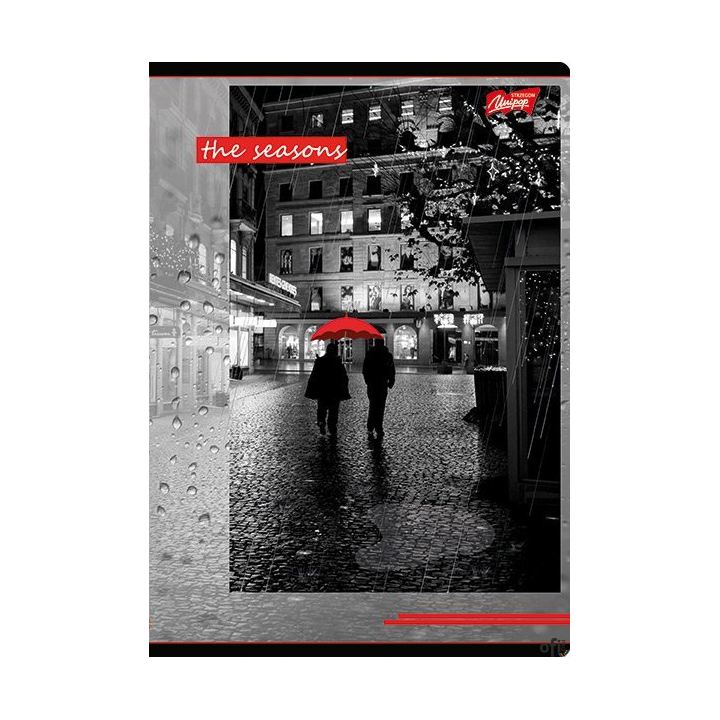 Zeszyt A5 32k kratka L mix dziewczęcy laminowany      UNIPAP *7011