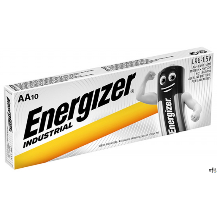 Bateria alkaliczna ENERGIZER INDUSTRIAL LR6/AA (10szt)