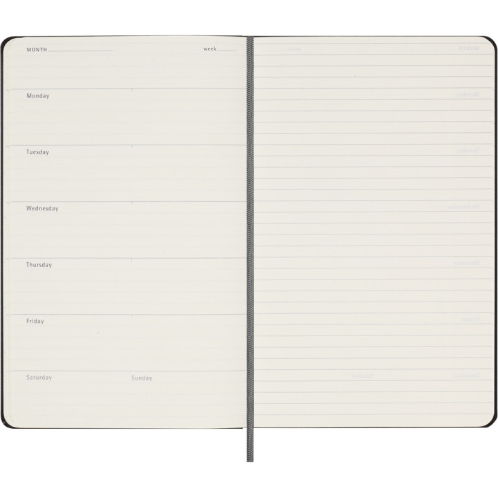Kalendarz MOLESKINE UNDATED