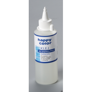 Klej do papieru PVA, butelka 100g, Happy Color HA 3430 0100
