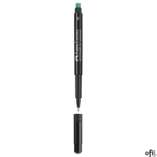 Nowy indeks mak0093268 Foliopis z gumką OHP MULTIMARK F 0.6 czarny 10szt FABER-CASTELL 151399