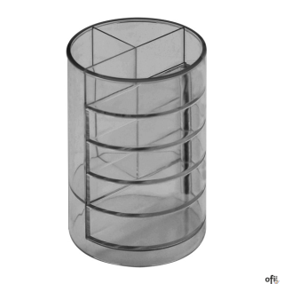 Przybornik walec DELI 0060 przezroczysty 110157