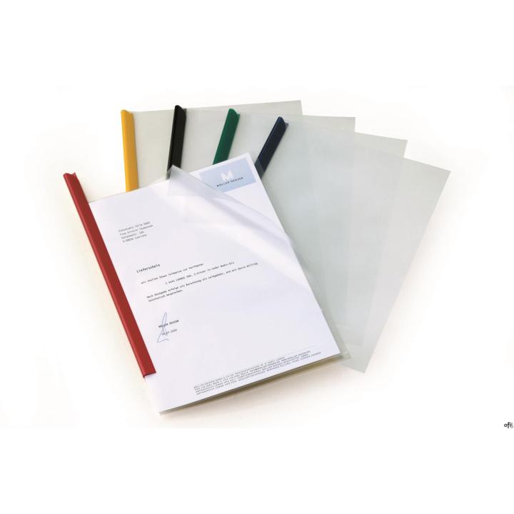 Obwoluta do grzbietów zaciskowych, PP Przezro czysty 292619 DURABLE