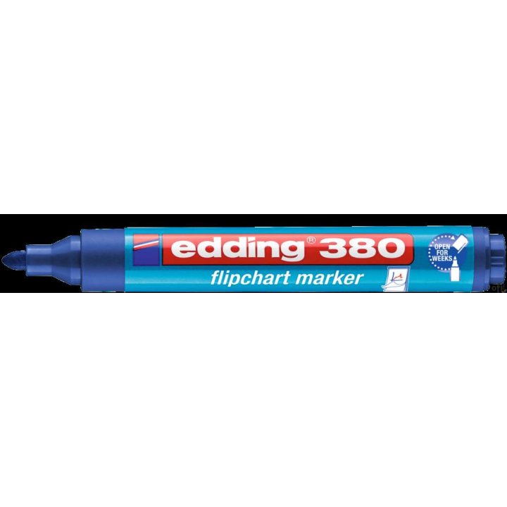 Marker flipchart okrągły 1.5-3mm niebieski EDDING 380/003/N