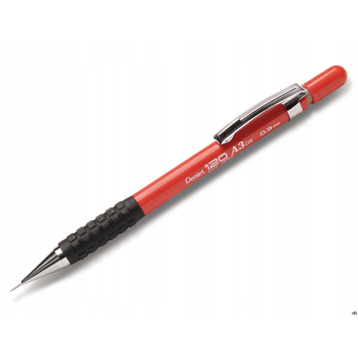 Ołówek automatyczny 0,3mm  A313-B czerwony PENTEL