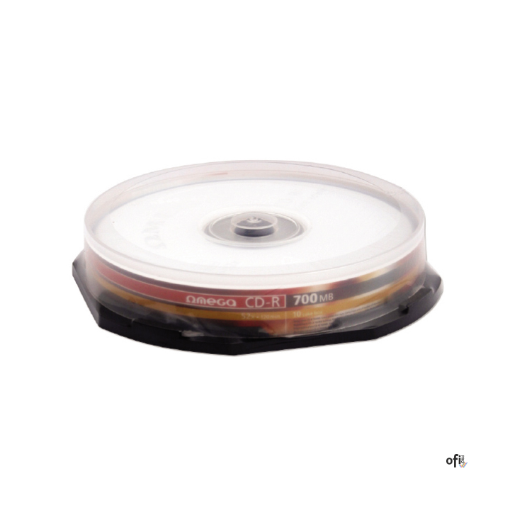 Płyta OMEGA CD-R 700MB 52X CAKE (10) OM10