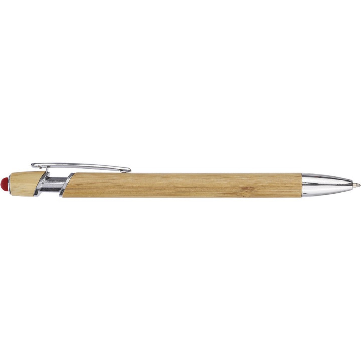 Bambusowy długopis, touch pen